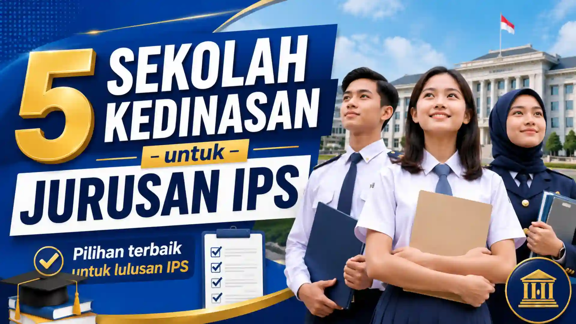 5 Sekolah Kedinasan untuk Jurusan IPS yang Wajib Kamu Tahu