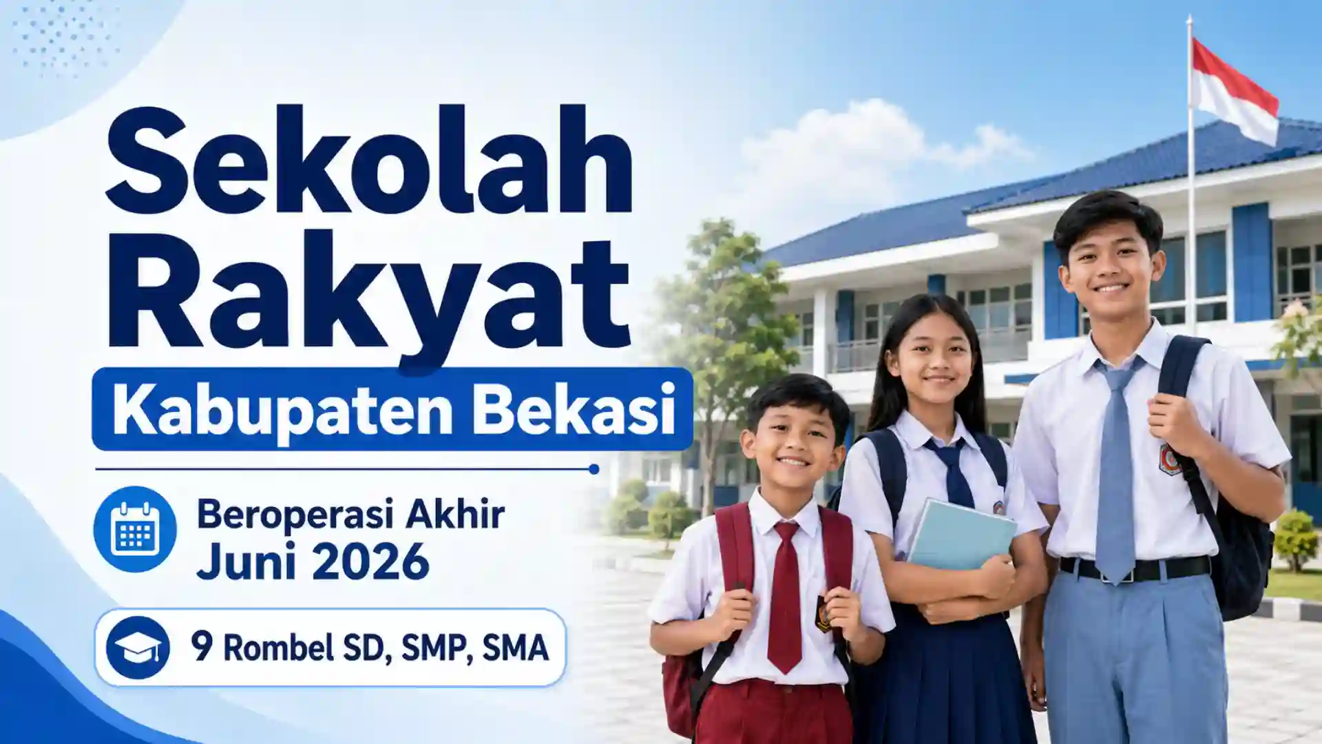 Sekolah Rakyat Kabupaten Bekasi Beroperasi Juni 2026