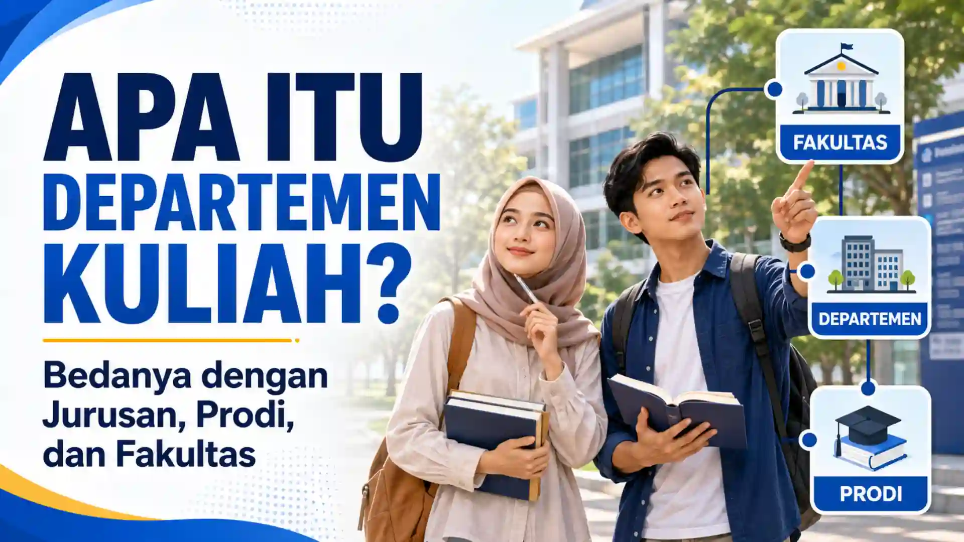 4 Perbedaan Departemen Kuliah, Prodi, dan Fakultas