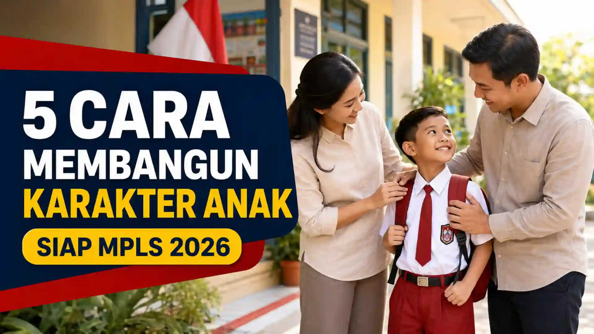 5 Cara Menumbuhkan Karakter Anak agar Siap MPLS