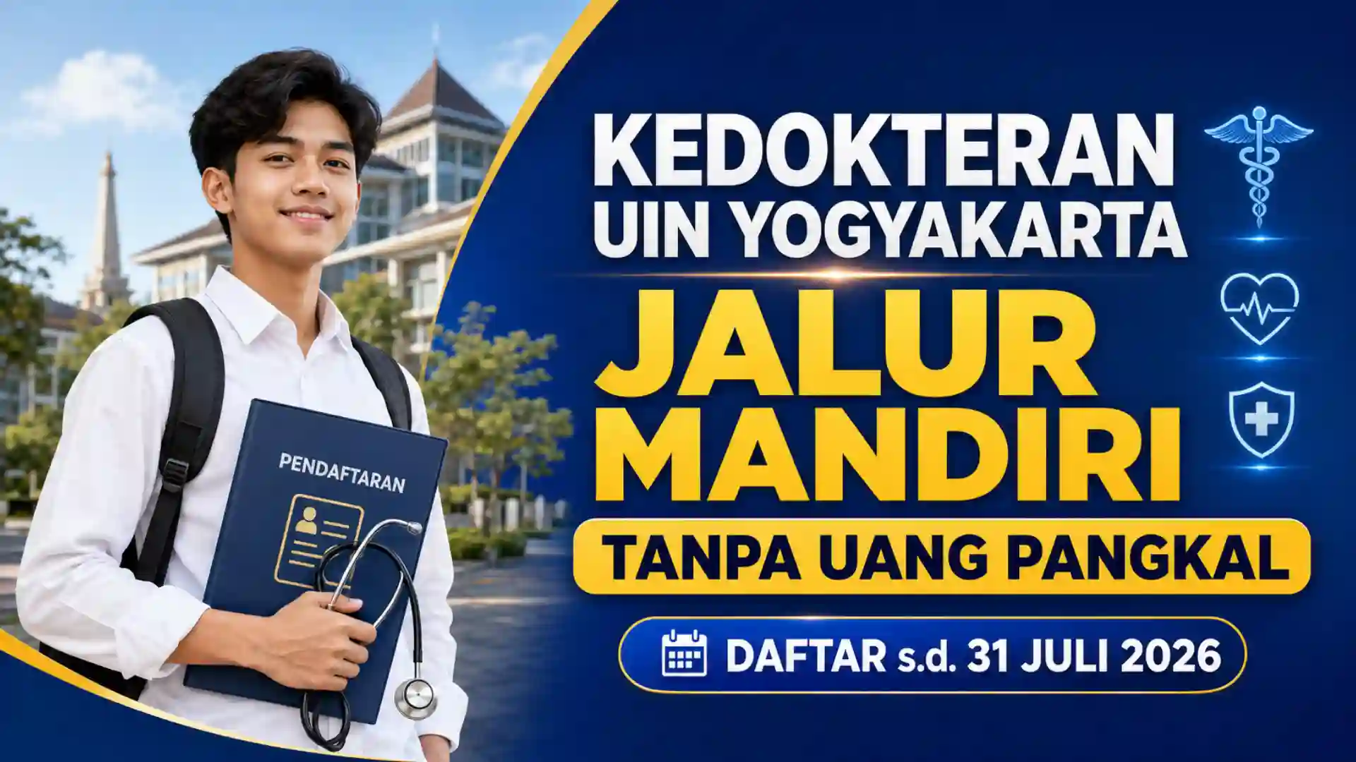 Jalur Mandiri Kedokteran UIN Yogyakarta Masih Dibuka