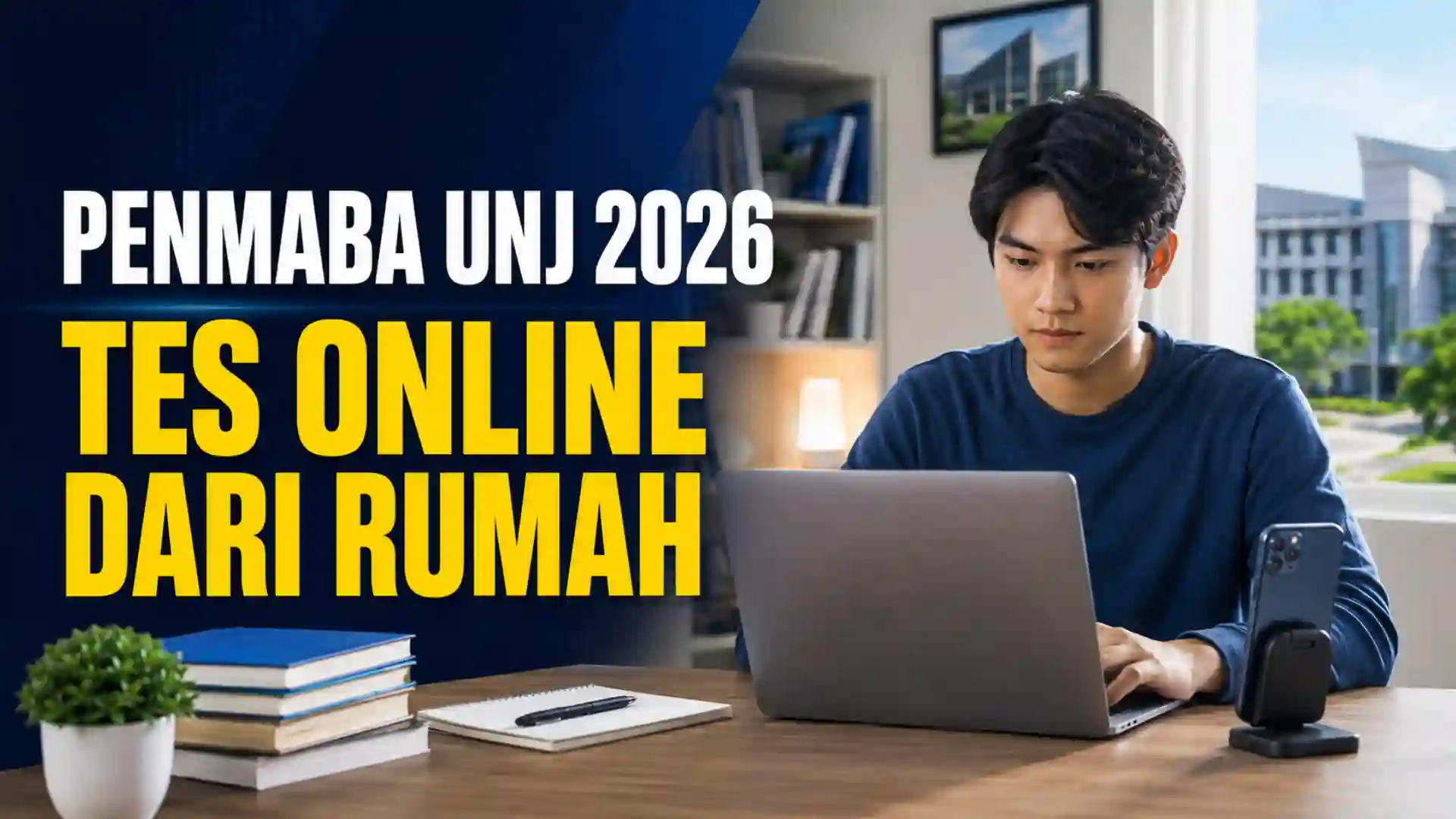 Penmaba UNJ 2026 Bisa Tes Online dari Rumah